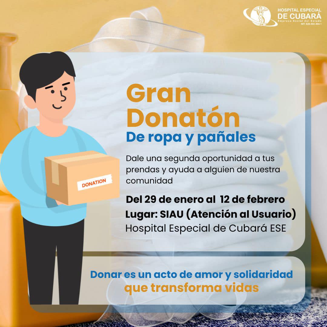 ✨ ¡Únete a nuestro Gran Donatón de ropa y pañales!