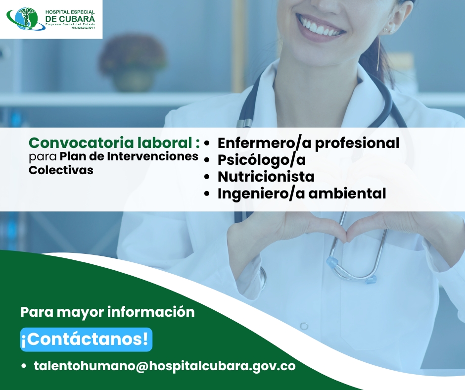 #ATENCIÓN | ¿Quieres ser parte de nuestro equipo?